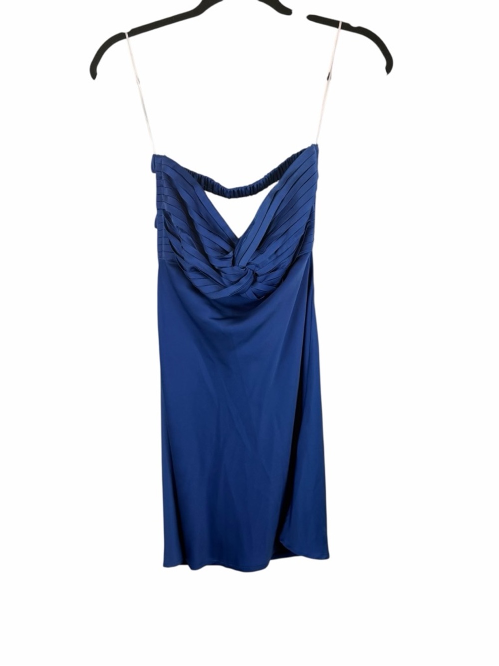 Princess Polly Blue Satin Slip Dress Size US 4 (S)